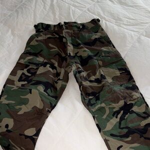 U.S. Army Camouflage Cargo Pants